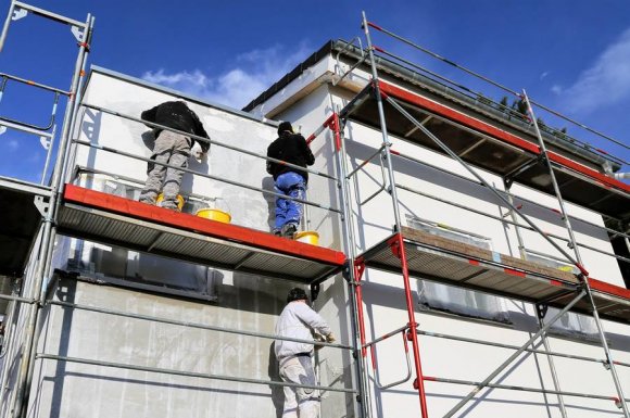 Société de location de bétonnières pour la construction d’une villa 